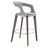 Frenchkiss Low-Back Counter Stool by Stefano Bigi