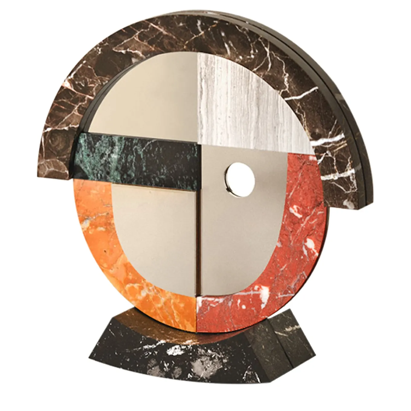 Friends Circle Polychrome Table Mirror