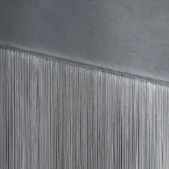 Fringed Gray Bench