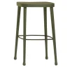Frisée 260 Green Stool by Cristina Celestino