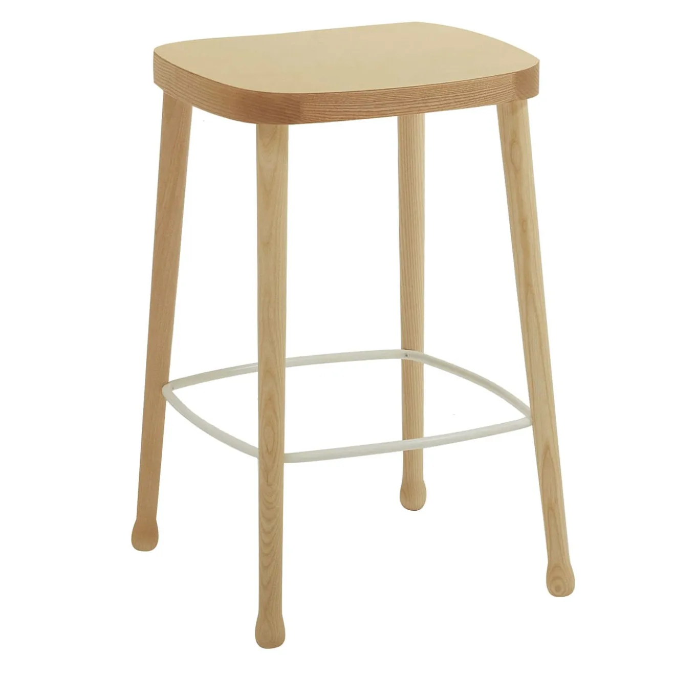 Frisée 258 Natural Stool by Cristina Celestino