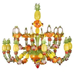 Frutta 16-Light Polychrome Chandelier