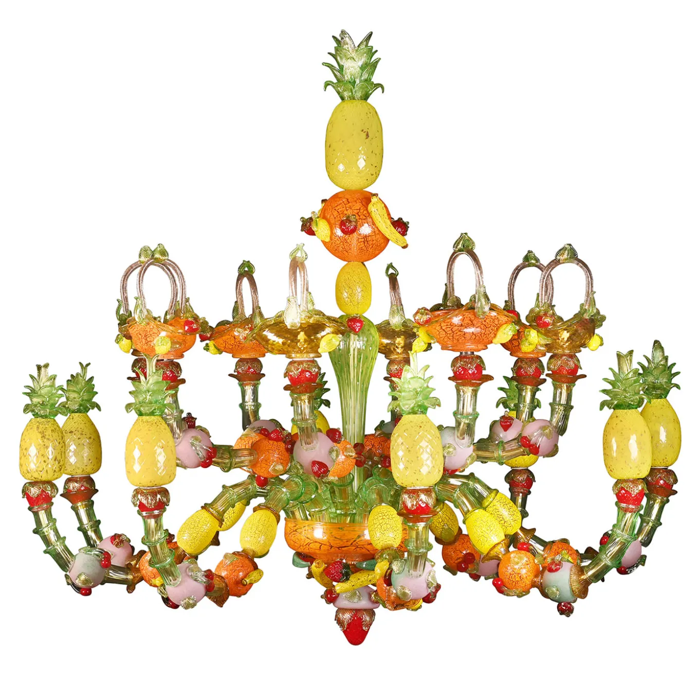 Frutta 16-Light Polychrome Chandelier