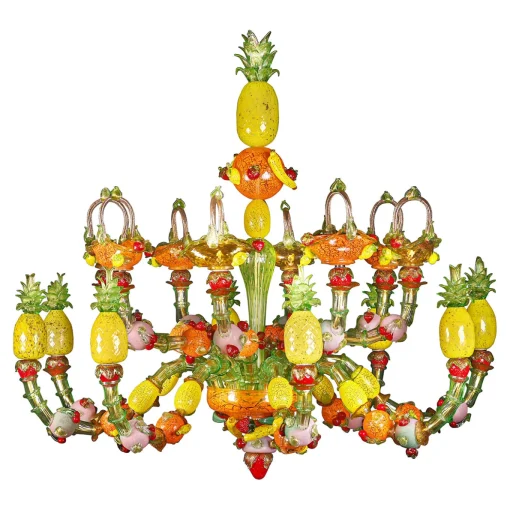 Frutta 16-Light Polychrome Chandelier