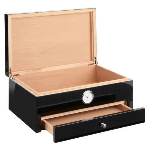 Full Color Black Humidor (Special Club Edition)