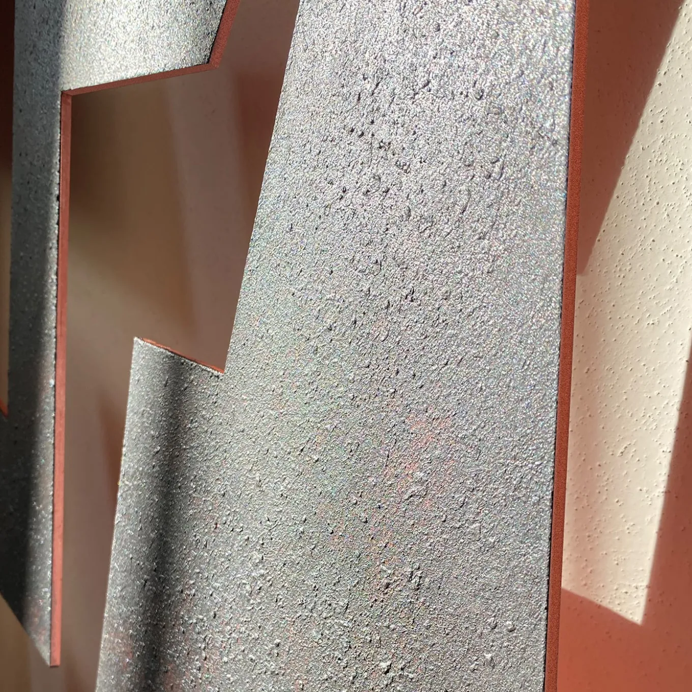 Fulmini Aluminum Sculpture Burn