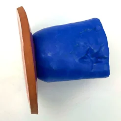 Fungo Rock Egyptian Blue and Powder Pink Cake Stand