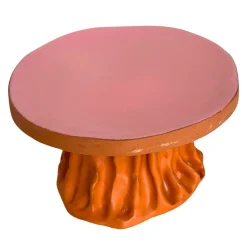 Fungo Series Pink and Orange Ceramic Foodstand
