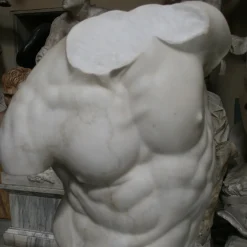 Gaddi Torso Marble Sculpture