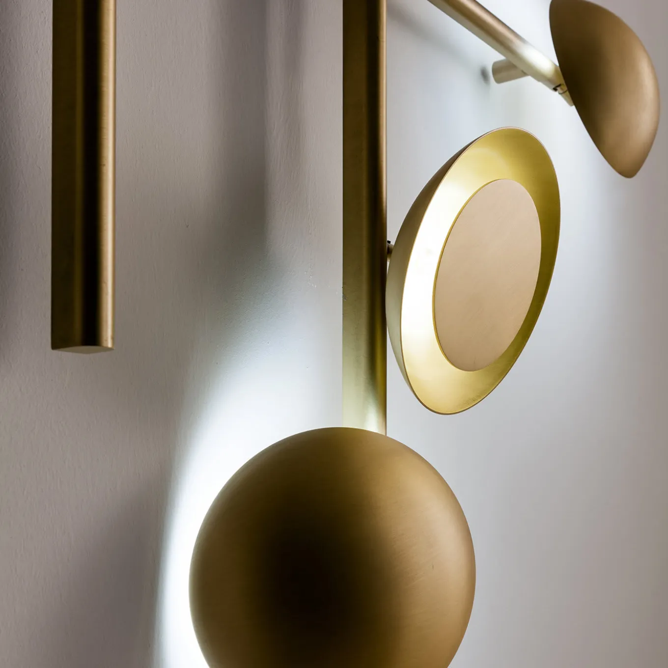 Gaia Large Wall Lamp by Cesare Arosio