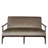 Gaia Two-Seat Velvet Sofa