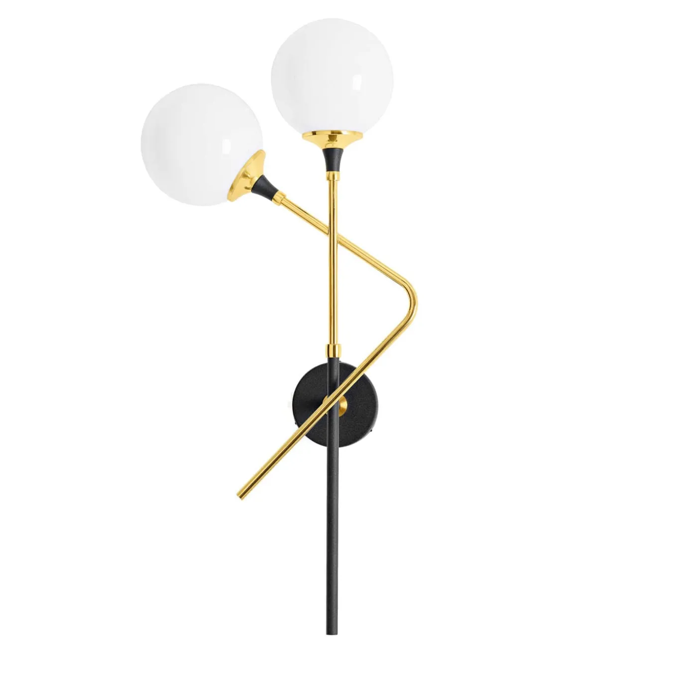 Galassia Two-bulbs Left Wall Lamp