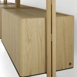 Galaxy Solid Oak Wood Wall Composition