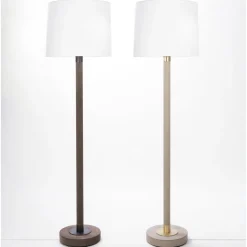 Gallia Bronze-Finished Floor Lamp