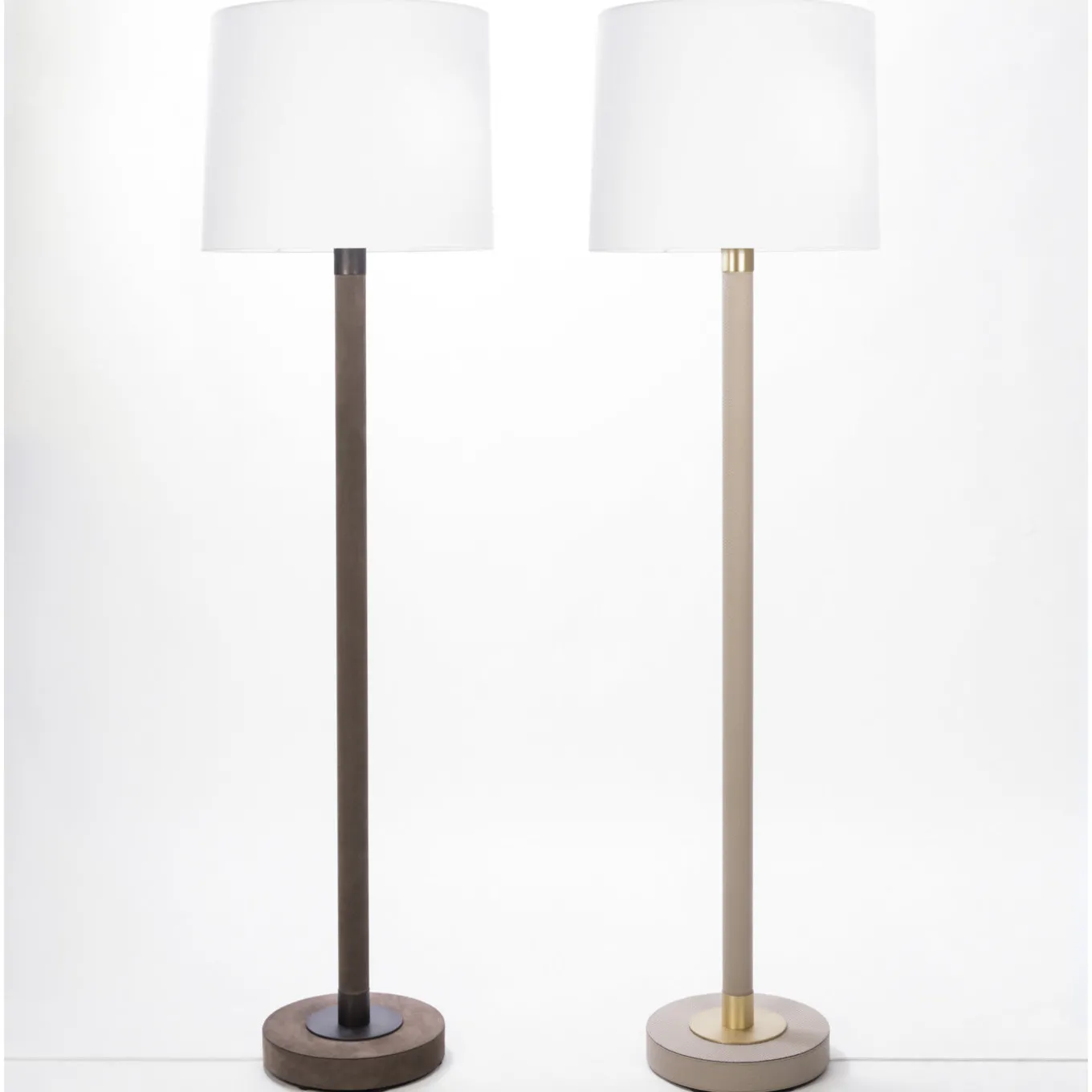 Gallia Bronze-Finished Floor Lamp