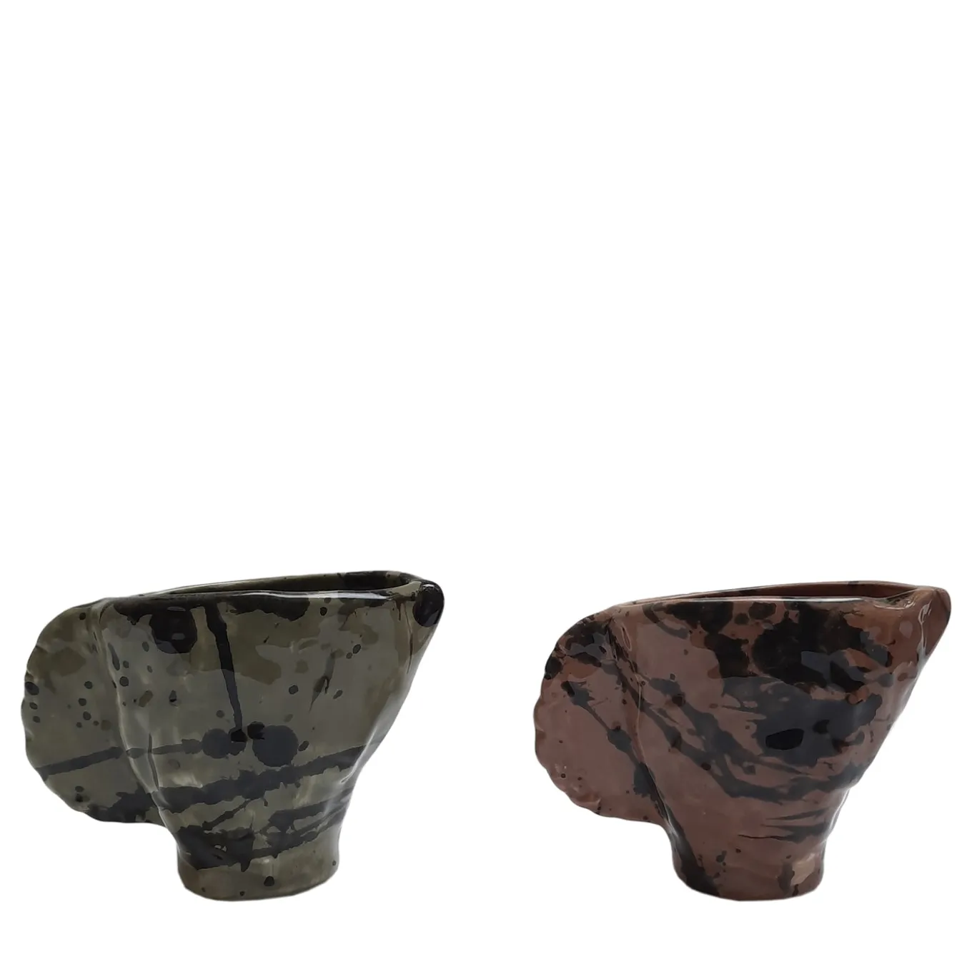 Gallinella Brown Milk Jug