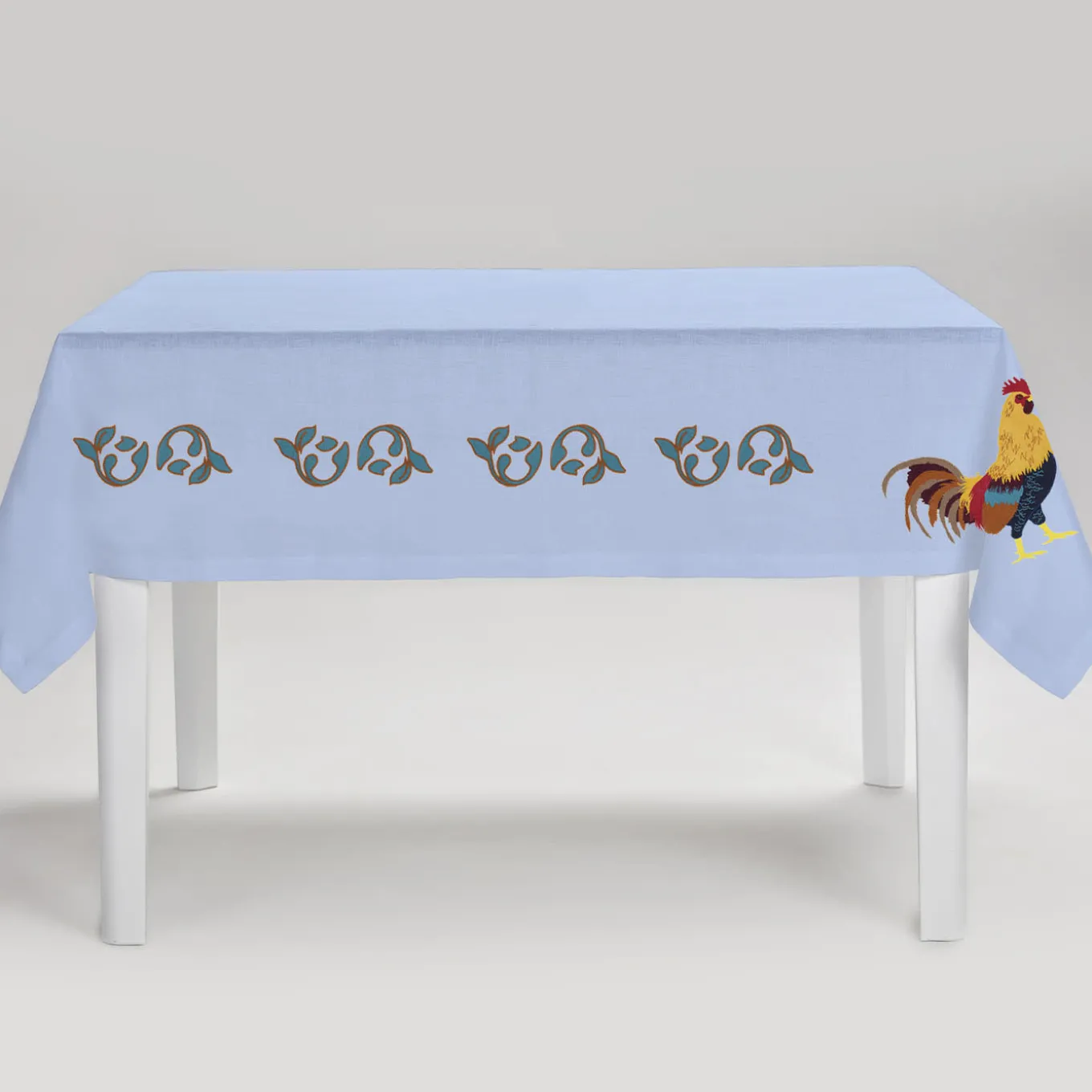 Gallo Multicolor Rectangular Azure Tablecoth