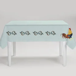 Gallo Multicolor Rectangular Turquoise Tablecloth