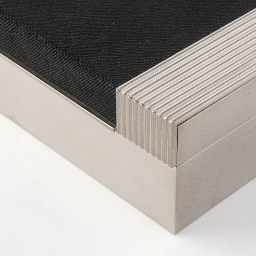 Galucharme Black Rectangular Box by Nino Basso