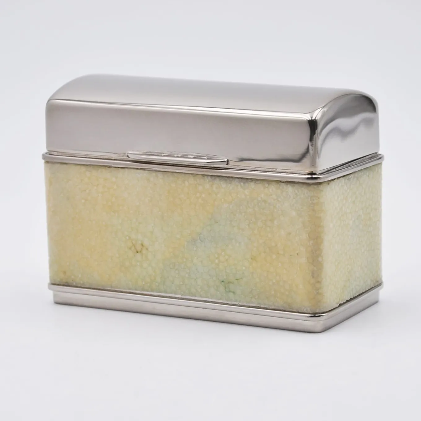 Galucharme Light-Green Shagreen Cigarette Holder by Nino Basso