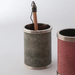 Galucharme Sage Green Pen Holder # 1 by Nino Basso