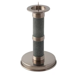 Galucharme Sky Blue Candlestick # 2 by Nino Basso