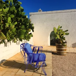 Garden Blue Armchair by Carlo Rampazzi