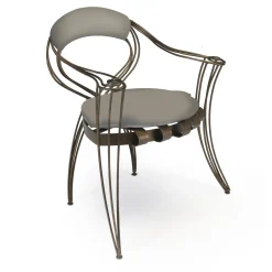 Garden Bronze Chair by Carlo Rampazzi