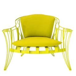 Garden Yellow Armchair by Carlo Rampazzi
