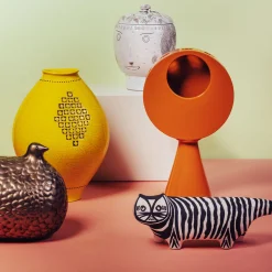 Gatto Tigrato Sculpture by Aldo Londi