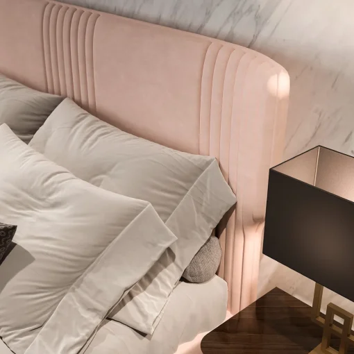 Gattopardo Pink Double Bed
