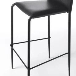 Gazzella Black Bar Stool