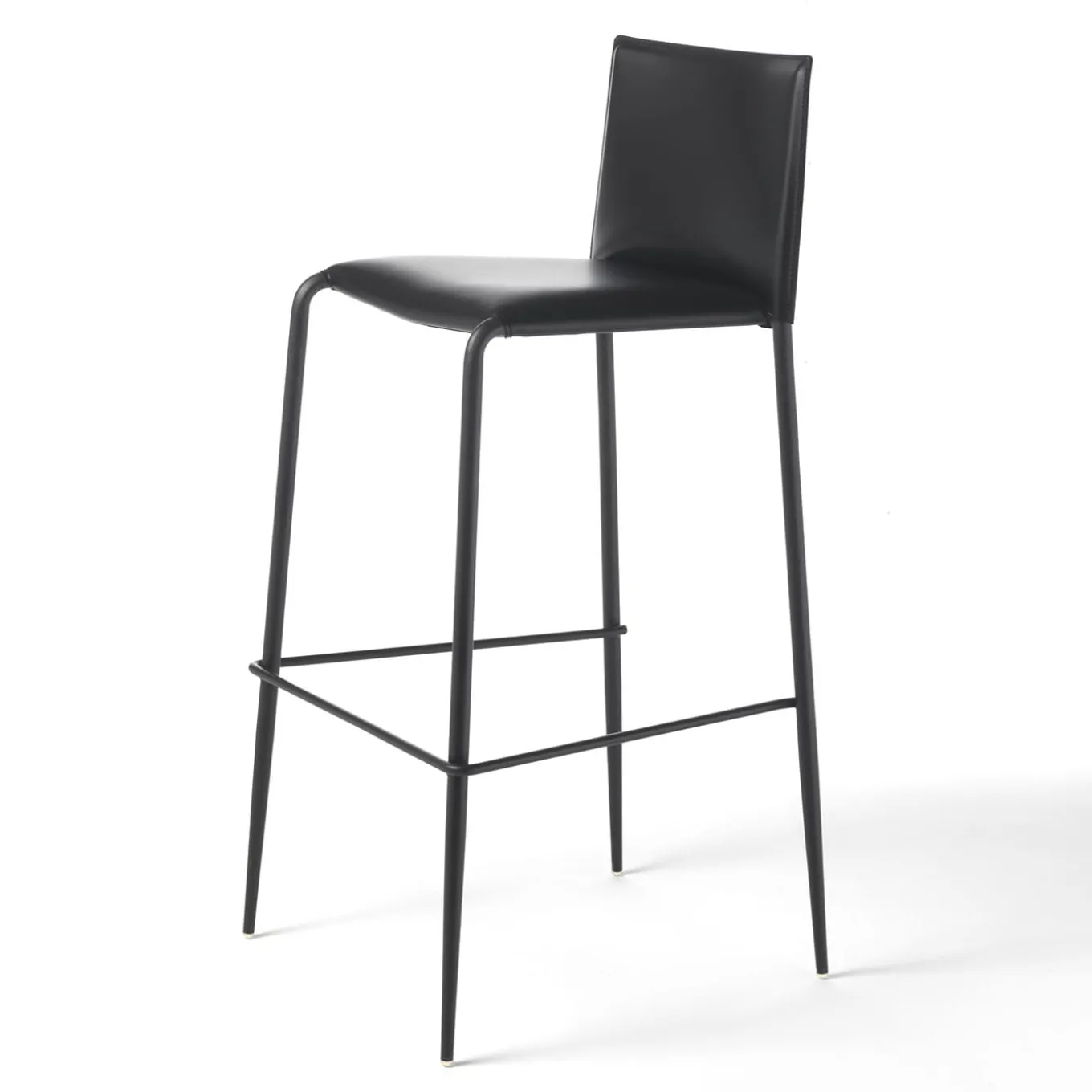 Gazzella Black Bar Stool
