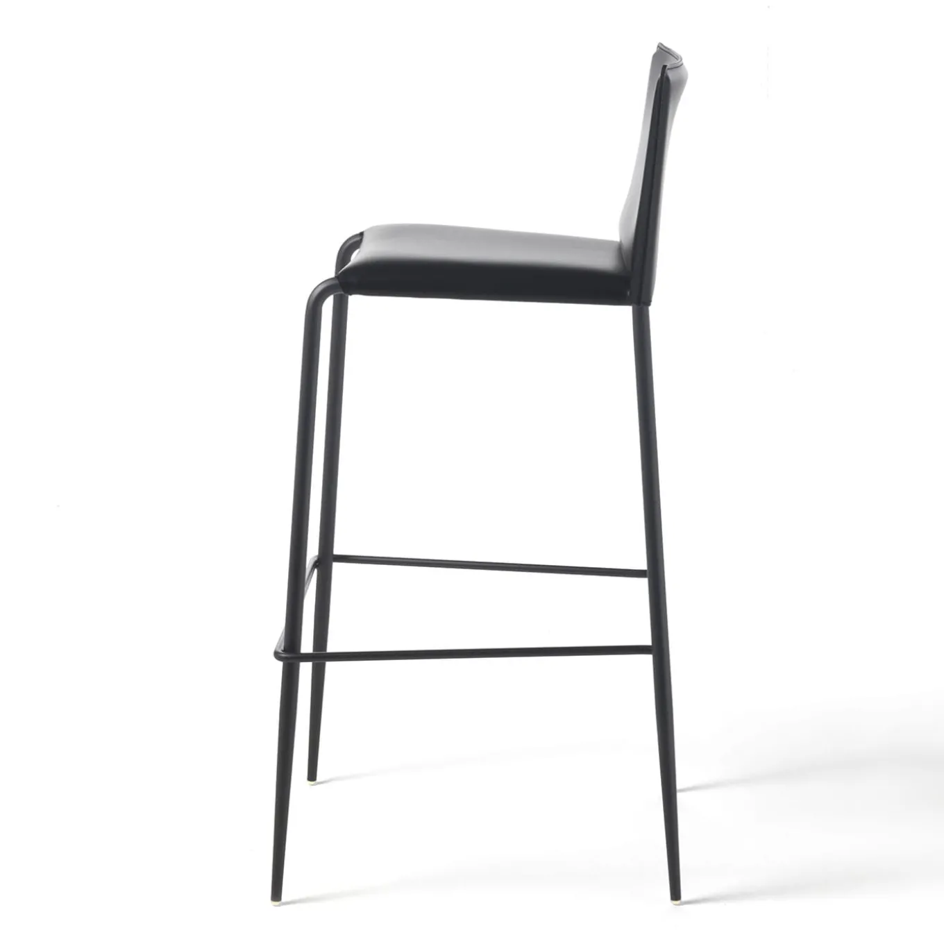 Gazzella Black Bar Stool