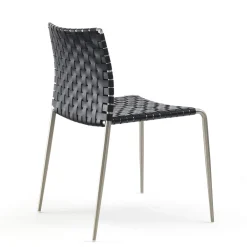 Gazzella Black Woven Chair