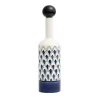 Gemini Decorative Blue Bottle with Lid