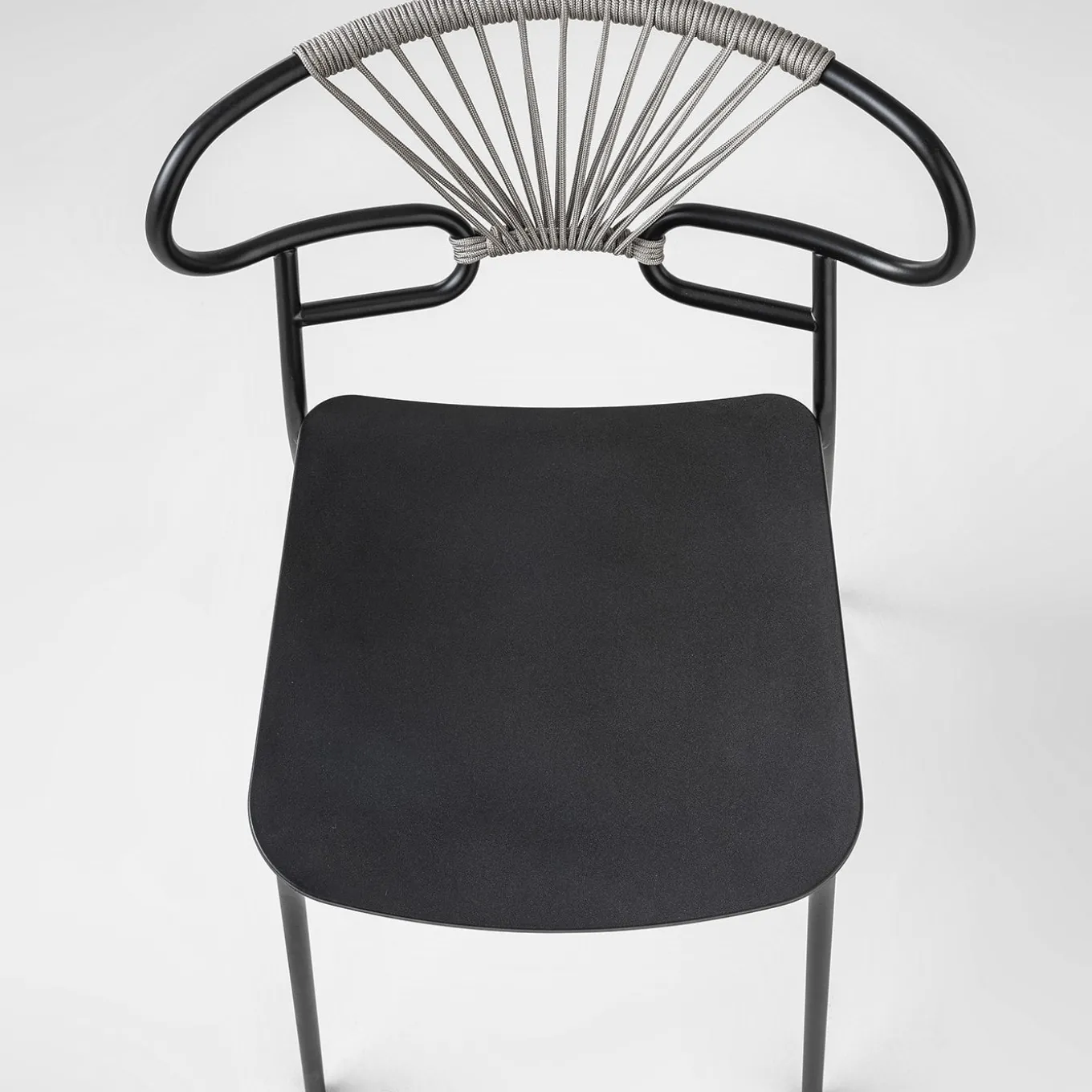Genoa Chair with Gray Rope #2 by Cesare Ehr