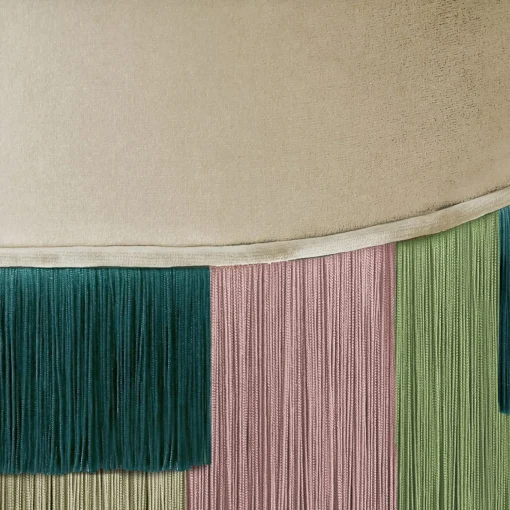 Geo Stripe Polychrome Bench #2