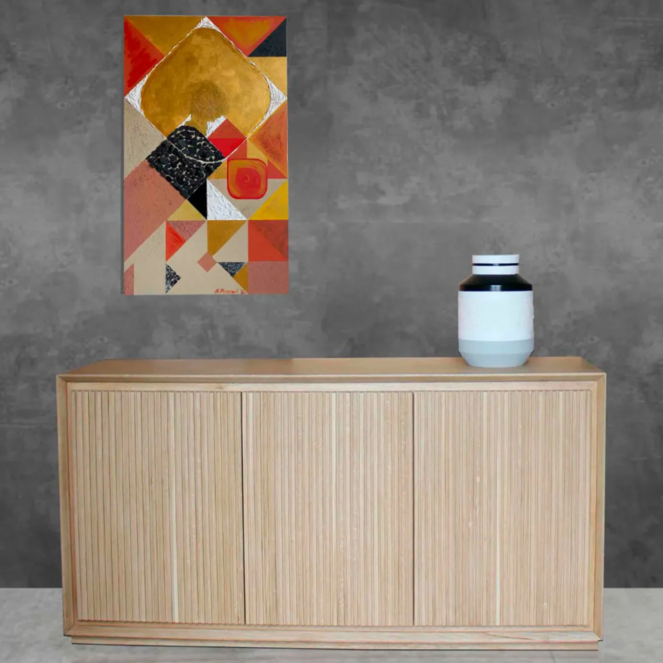 Geometrie Otto Wall Panel by Mascia Meccani