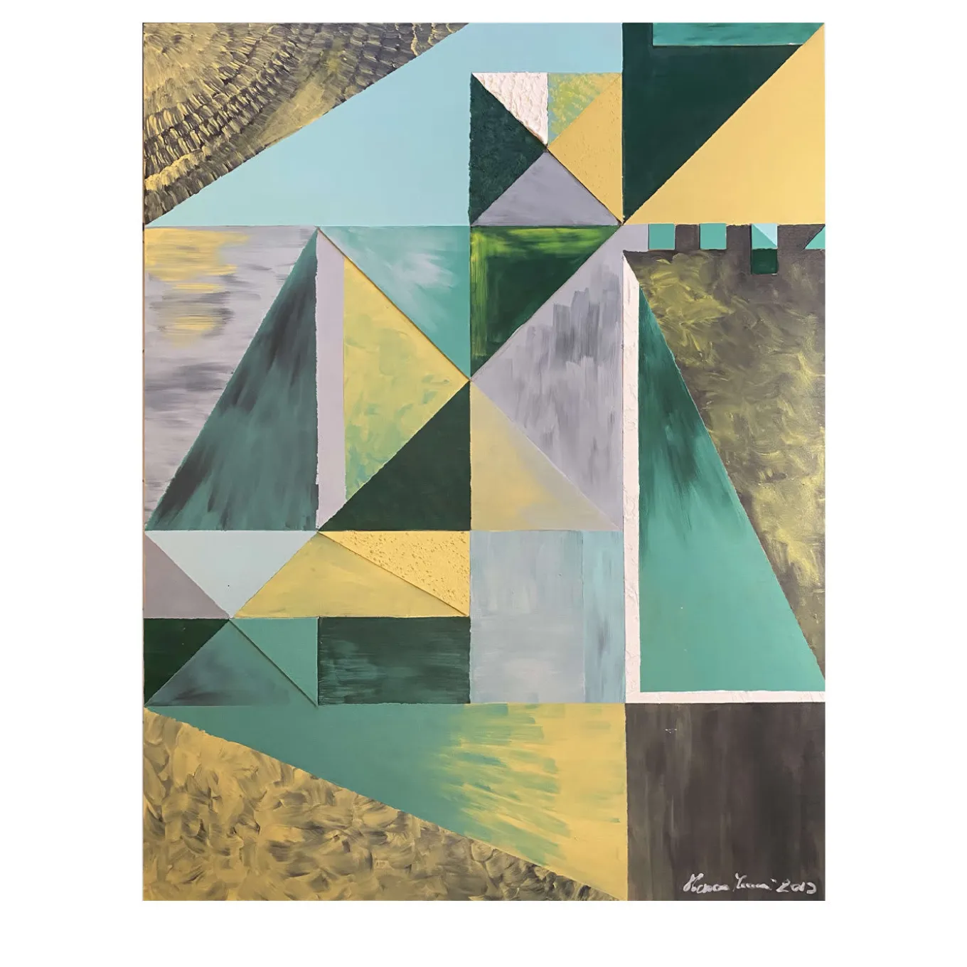 Geometrie Tre Wall Panel by Mascia Meccani 2019