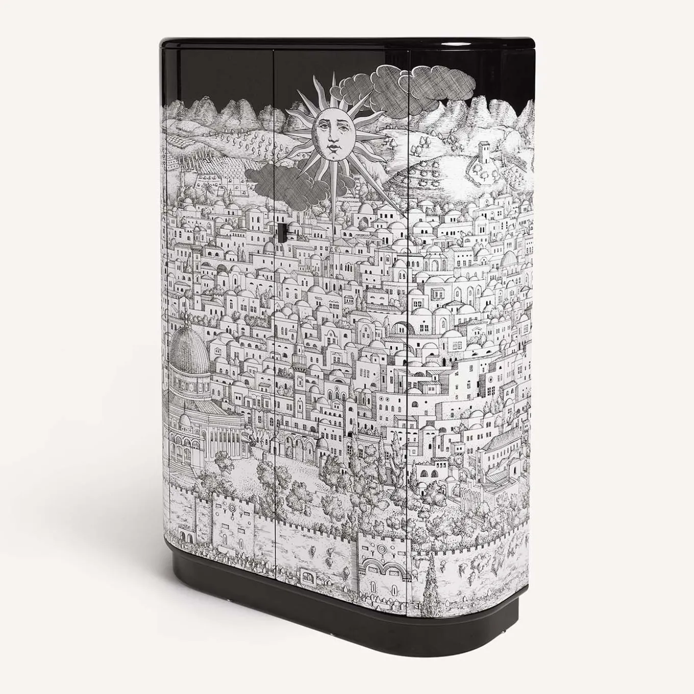 Gerusalemme Curved Cabinet