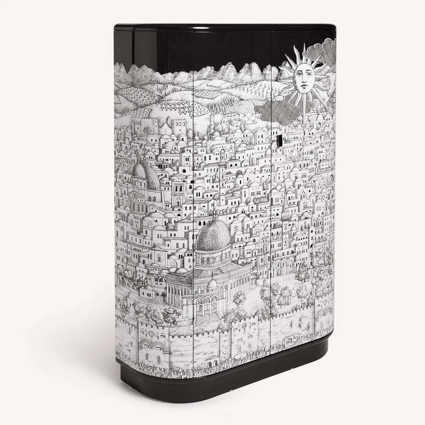 Gerusalemme Curved Cabinet