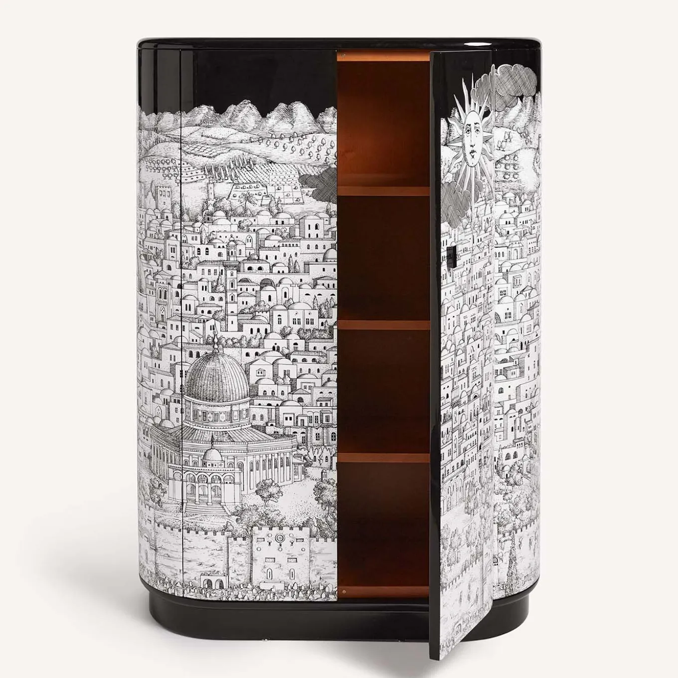 Gerusalemme Curved Cabinet