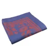 Giardino Italiano Marsala-Red & Blue Tablecloth