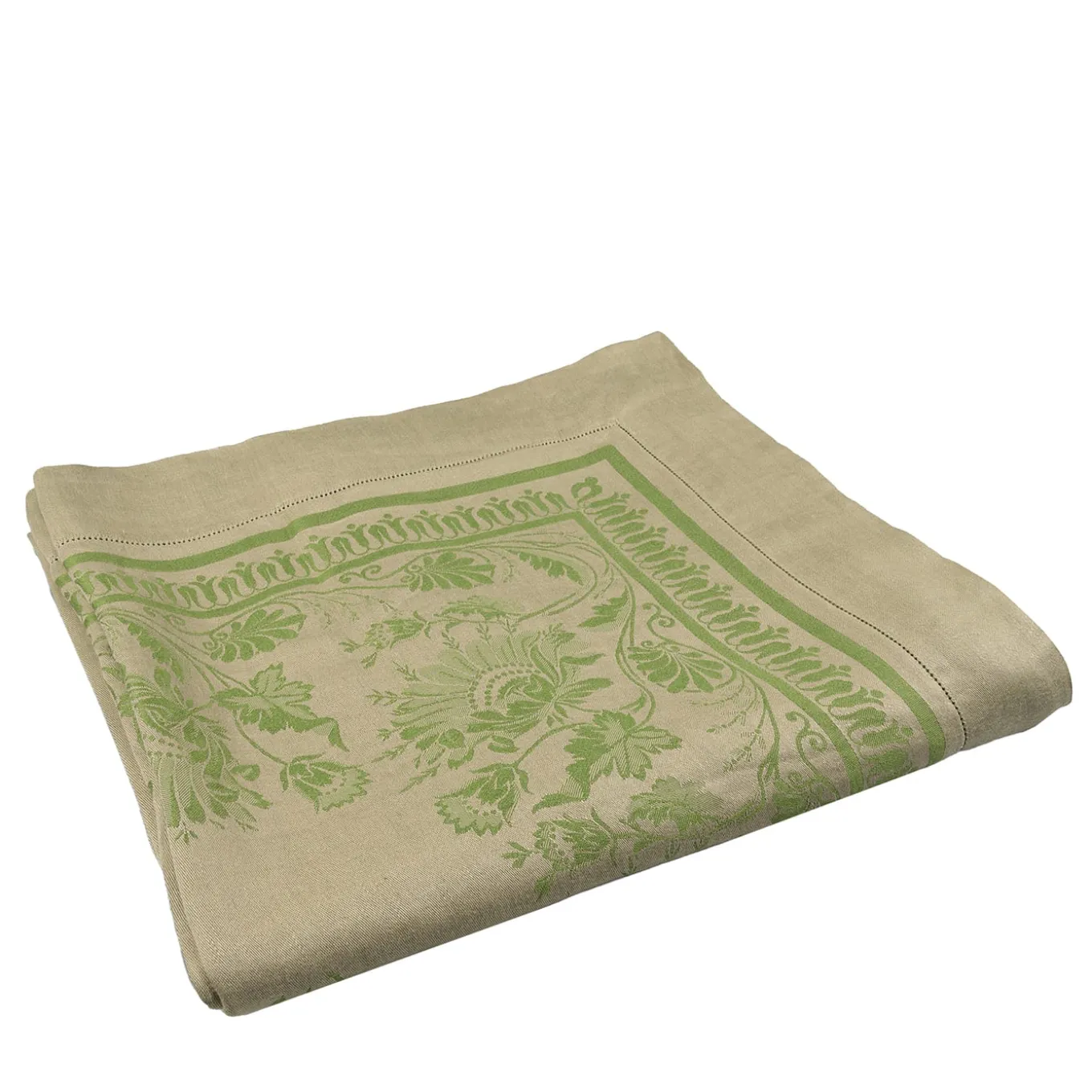 Giardino Italiano Olive-Green Tablecloth