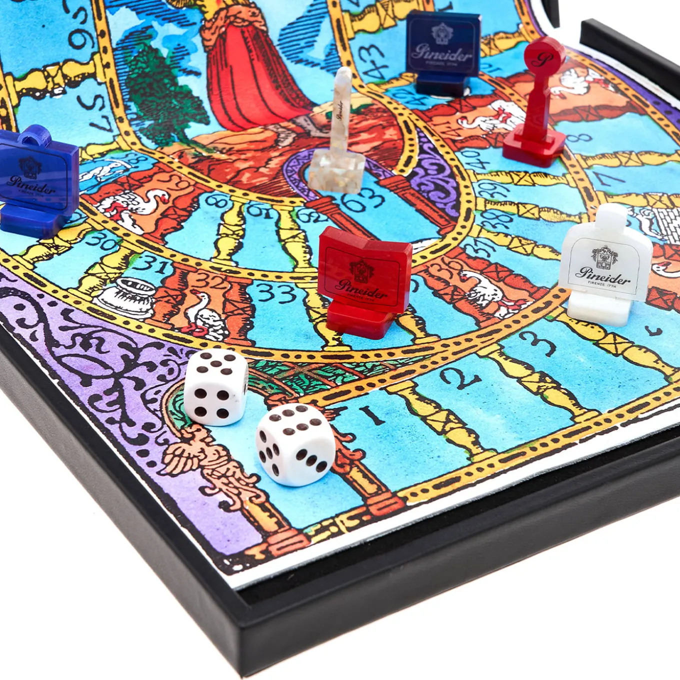 Gioco Dell’Oca Black Leather Board Game