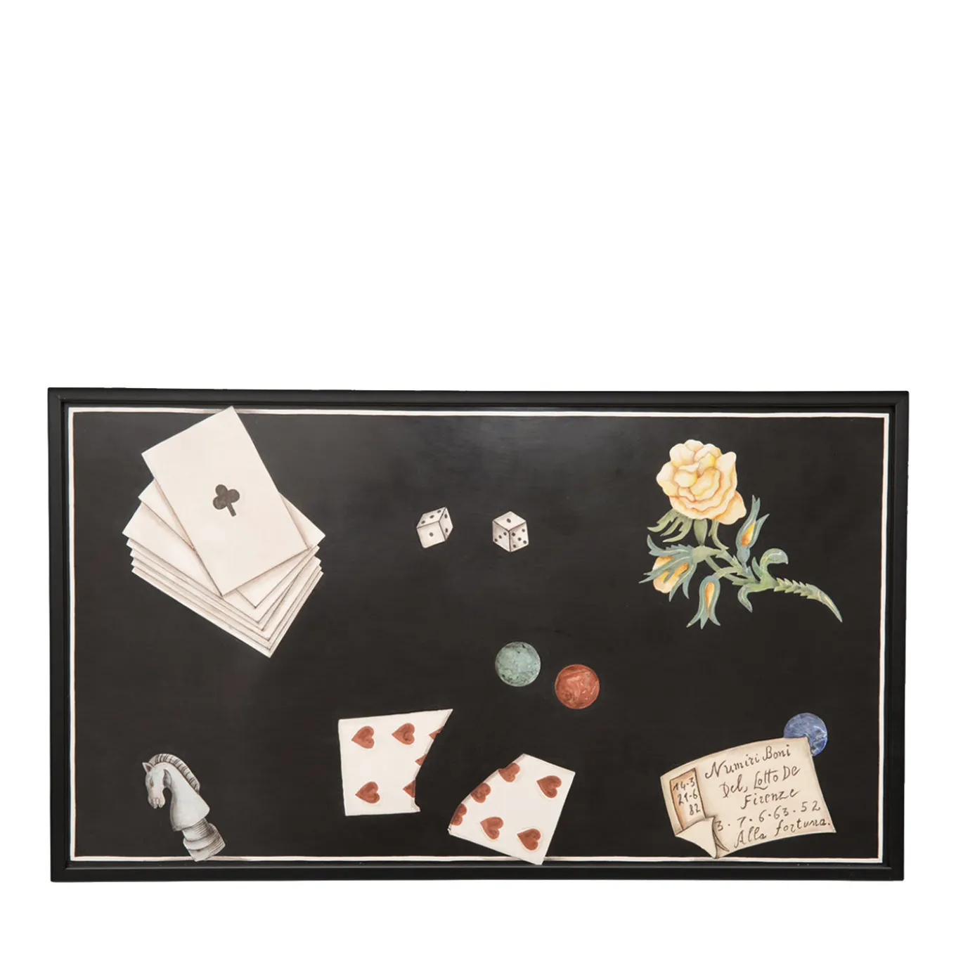 Gioco Marble Inlay Tableau