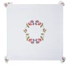 Gioia Square White Tablecloth