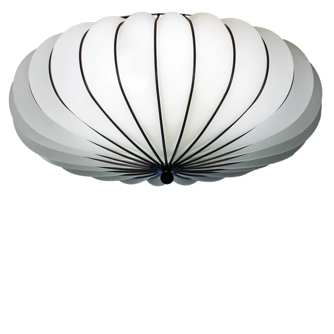 Giove Large Milk White Ceiling Lamp