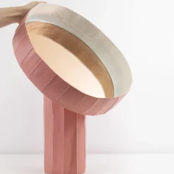 Girasole 40 Pink Table Mirror by Paronetto and Botticelli